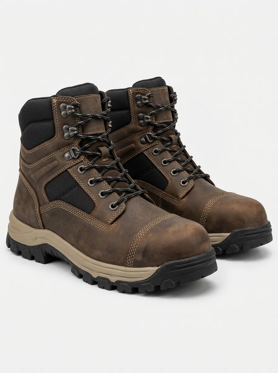 Men's Brown Work Boots