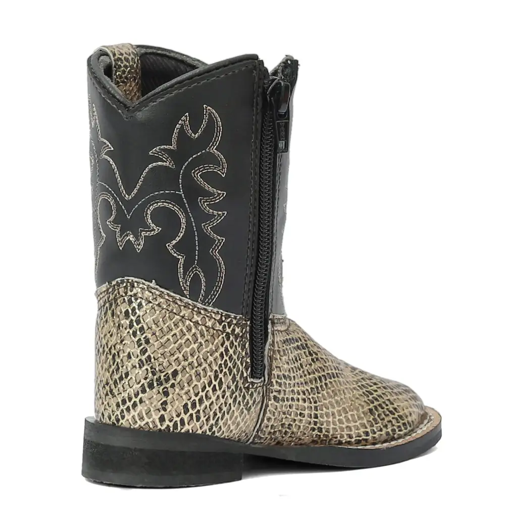 Everyday Men's Denim Boots With Panel