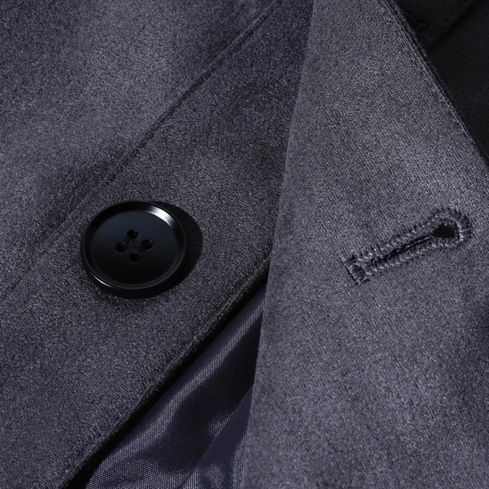Structured Utility Suede Jacket