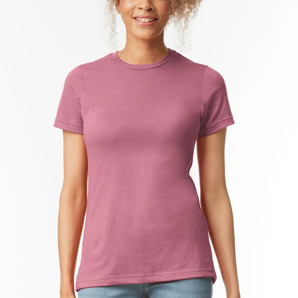 Women's Casual Tall Cotton-Blend T-Shirt