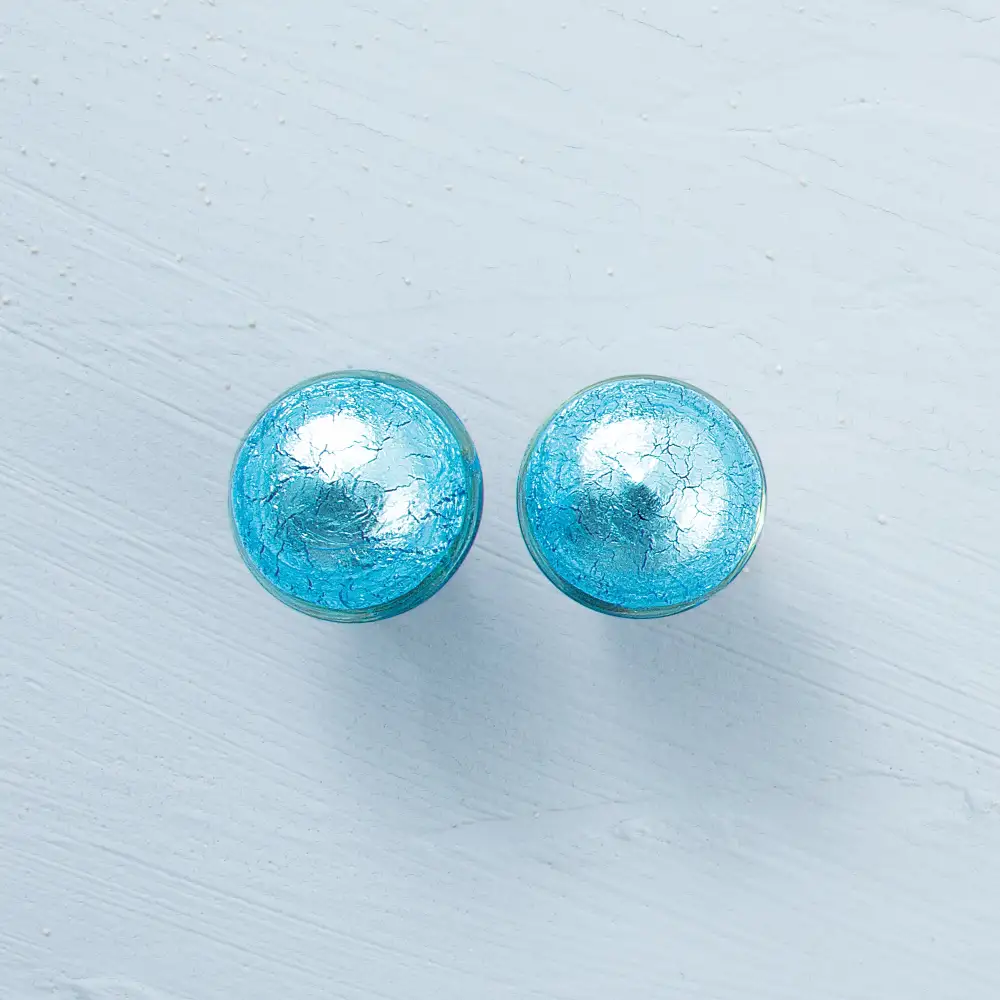Everyday Glass Clip On Earrings