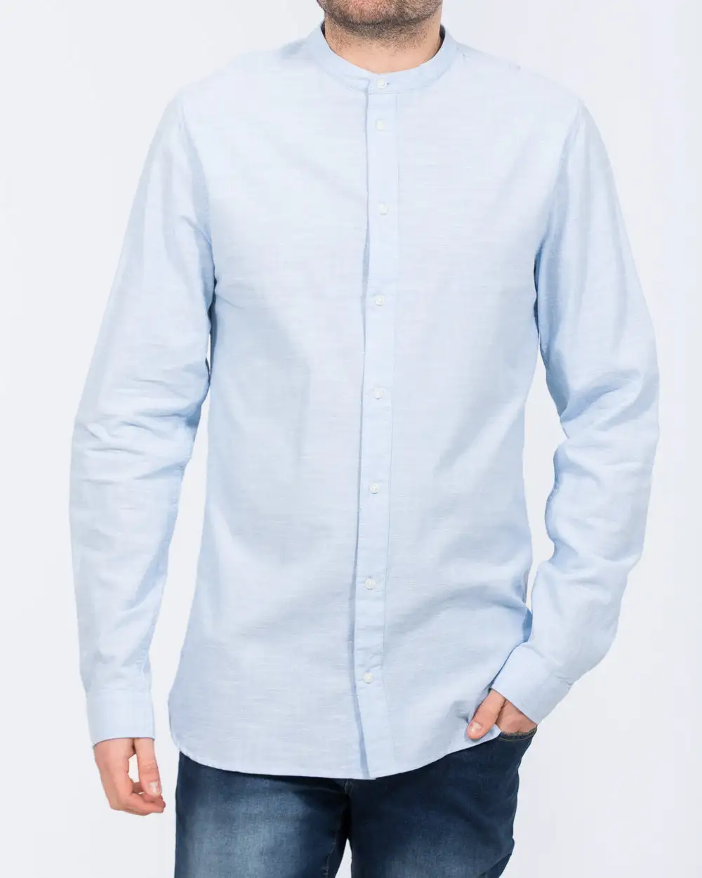Grandad Collar Shirt