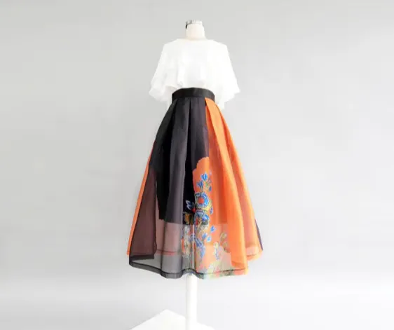 Refined Promenade Everyday Casual Skirt