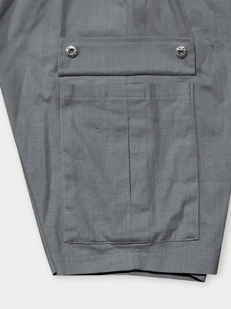 Lightweight Cotton Cargo Shorts