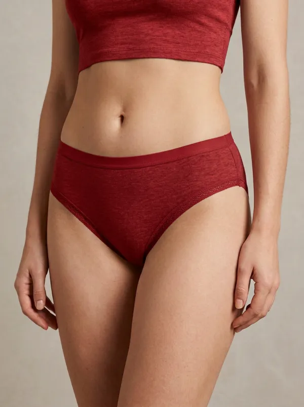 Women's Lace-Trim Panties
