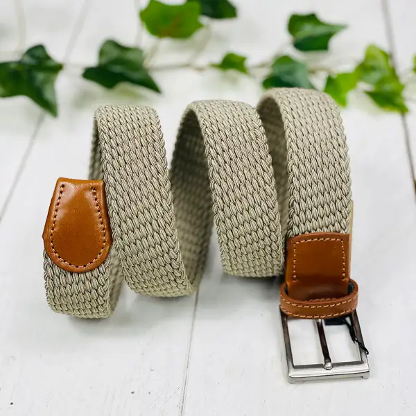 Polished Woven Classic Belt
