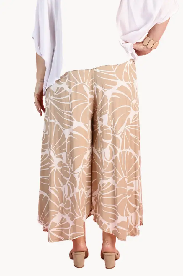 Soft Pleat Wide Leg Pants