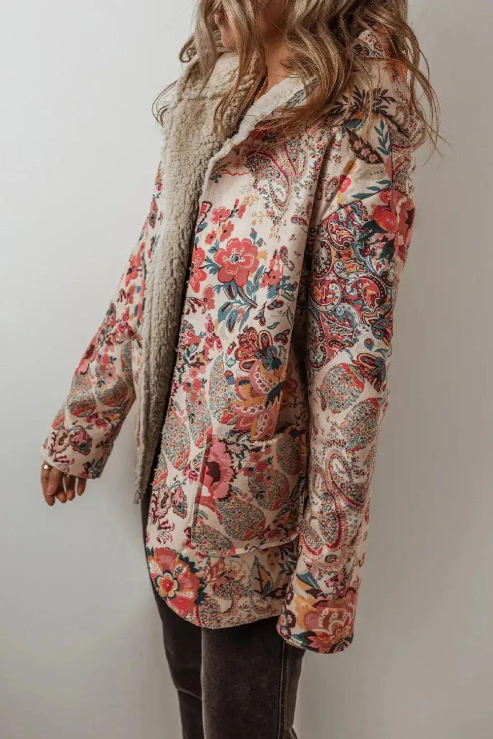 Printed Hooded Casual Jacket