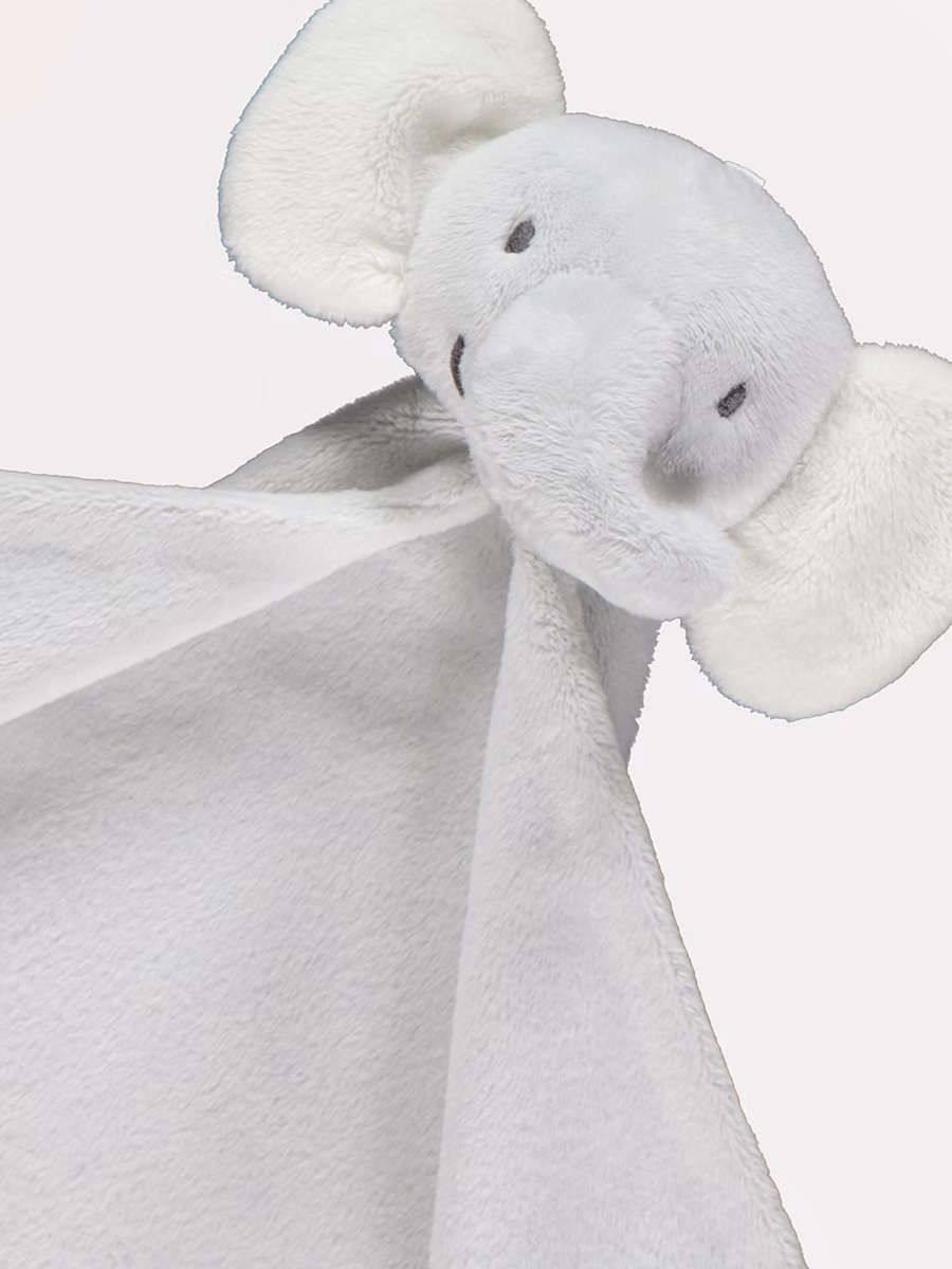 Grey Elephant Comforter detail 1