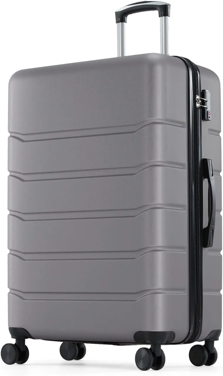 Expandable Hardshell Suitcase with Dual Spinner Wheels