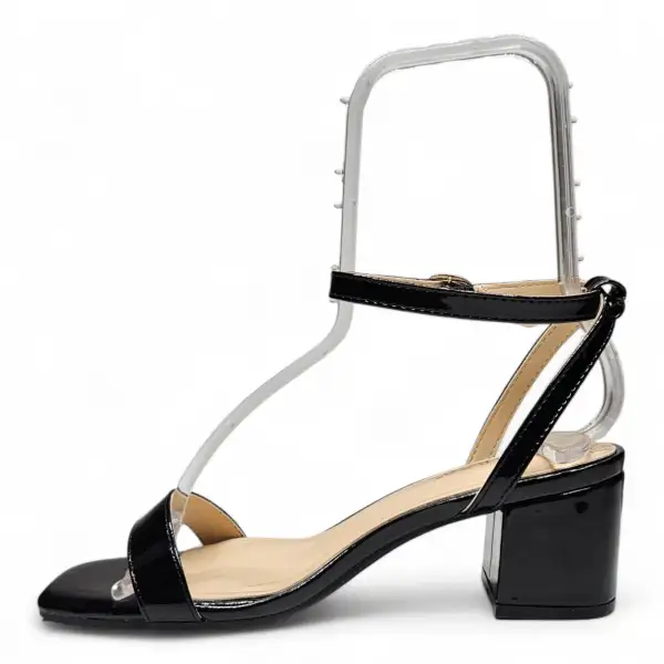 Caption One Band With Quarter Ankle Strap Heels