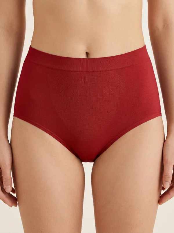 Women's Relaxed High-Waisted Seamless Panties