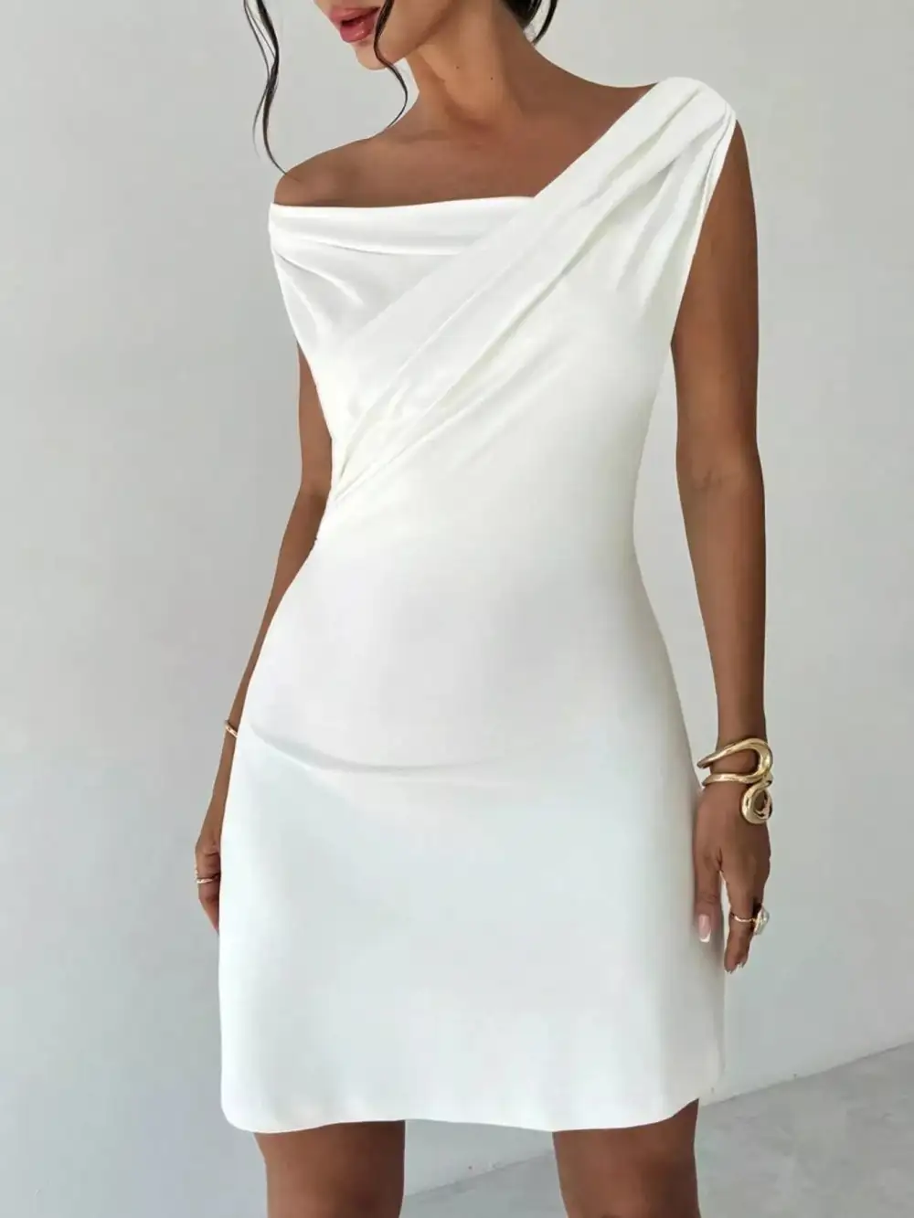Off Shoulder Mini Dress