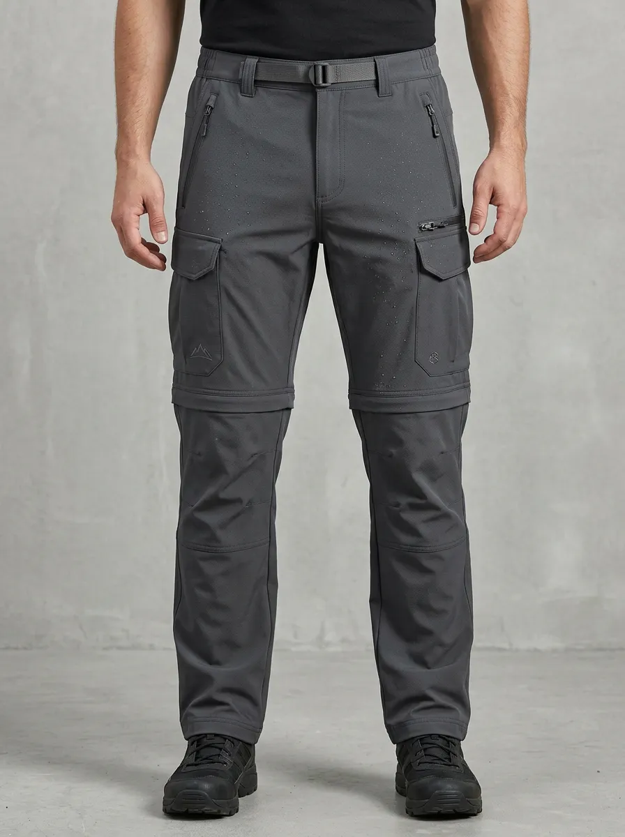 Men's Summit Active Waterproof Zip-Off Tactical Cargo Pants