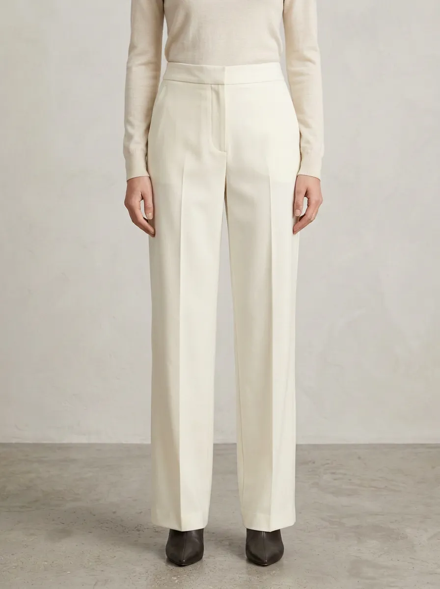 Tailored Contour Tailored Wide-Leg Trousers