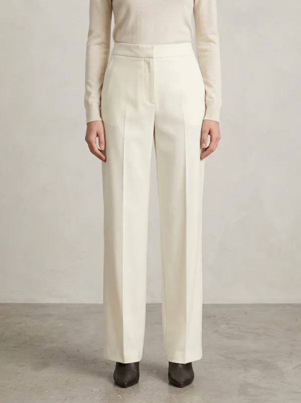 Tailored Contour Tailored Wide-Leg Trousers