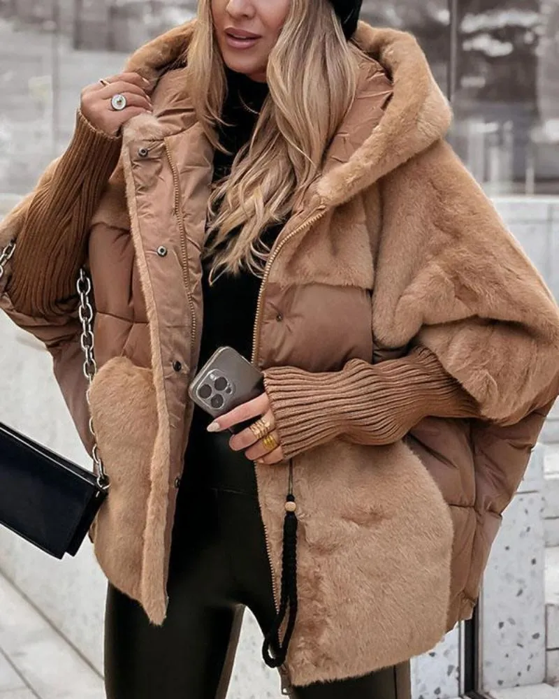 Knit Hooded Hoodie