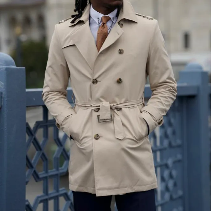 Versatile Slim Fit Refined Tailored Coat