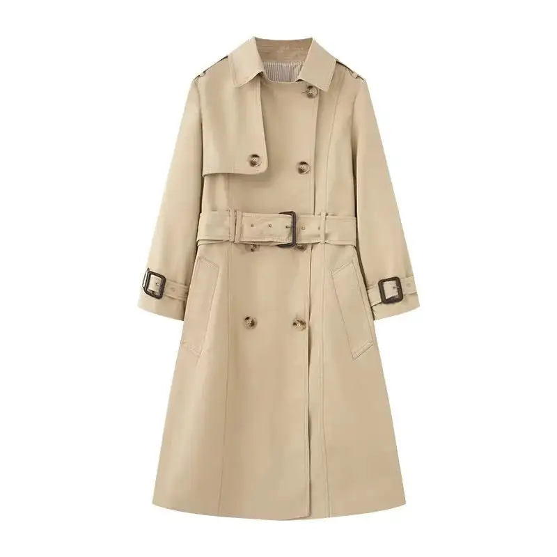 Relaxed Longline Trench Coat