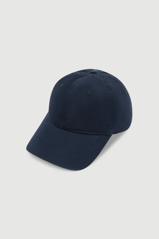 Navy Cotton Everyday Cap