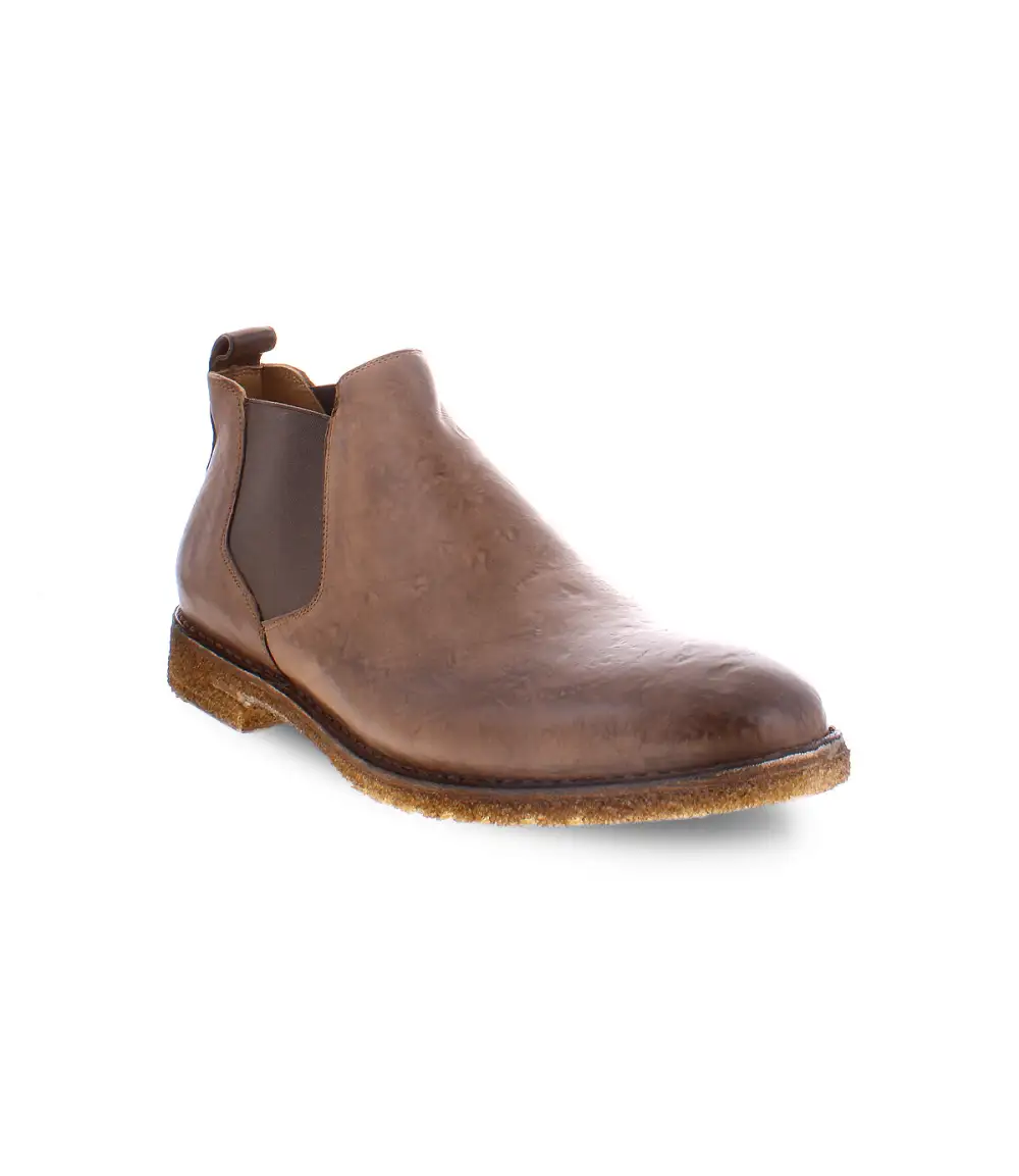 Men's Slip-On Leather Crafted Everyday Ankle Boots