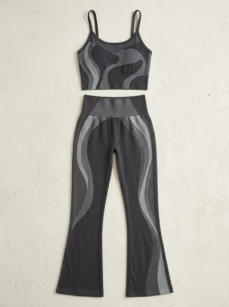 Textured Wave Flare Active Set
