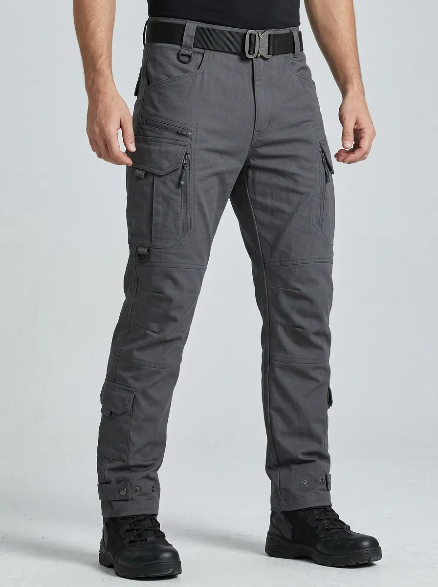Mobility-Focused Multi-Pocket Cargo Pants