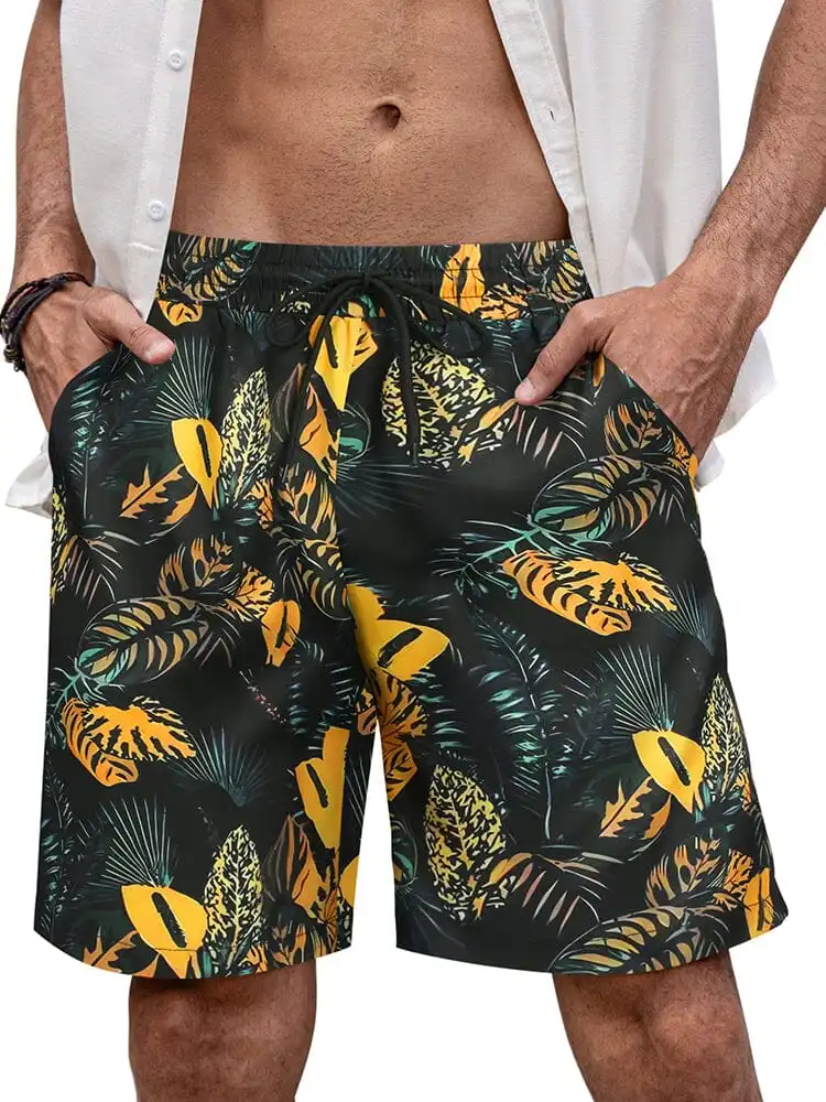 Hawaiian Quick Dry Flower Shorts