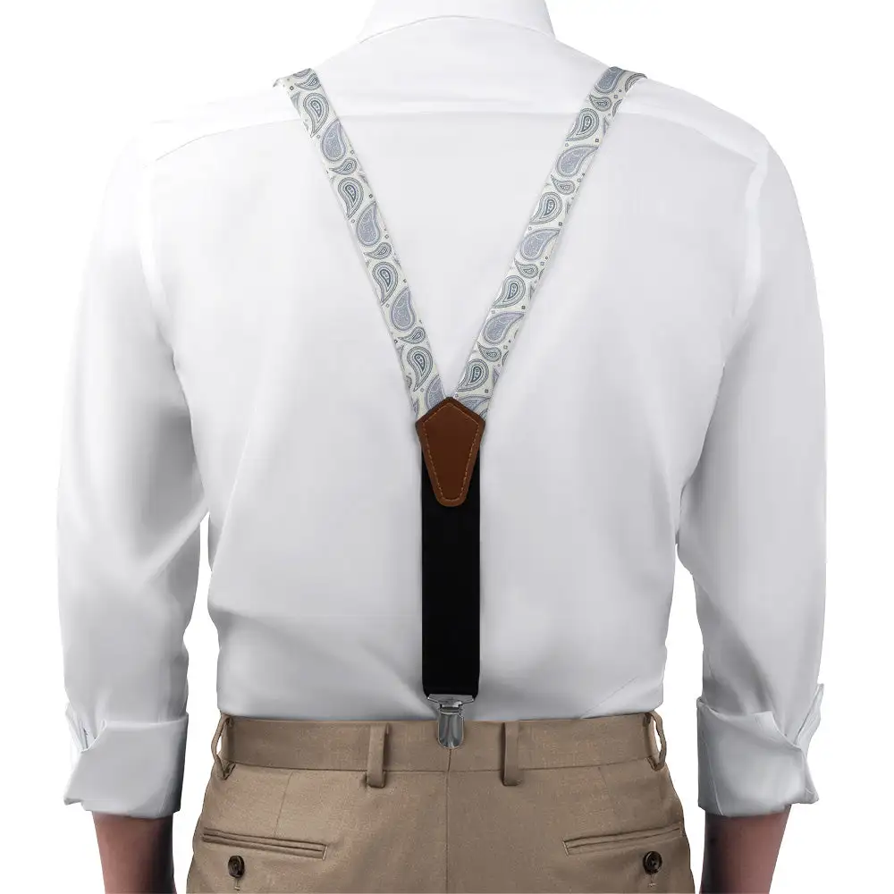 Bandana Paisley Pattern Suspenders
