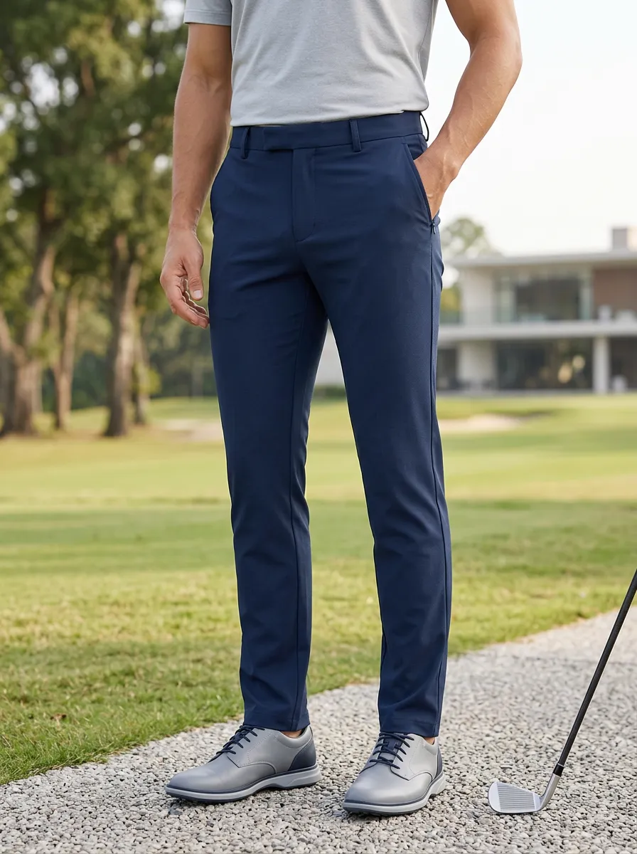 Men's Relaxed Flexible Golf Pants