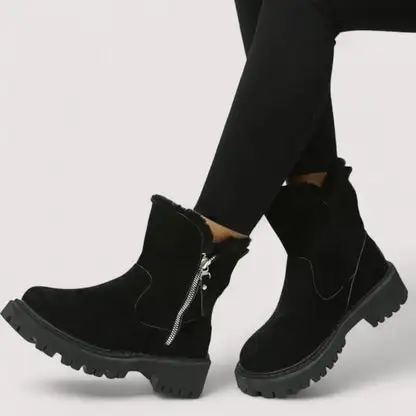 Square Toe Ankle Boots
