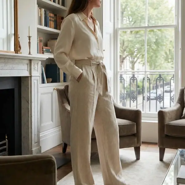  Casual Wide Leg Pants
