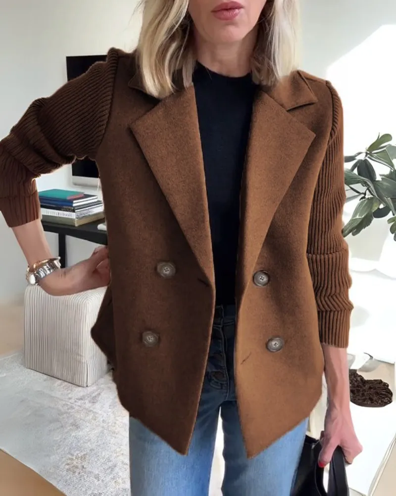 Textured Casual Blazer