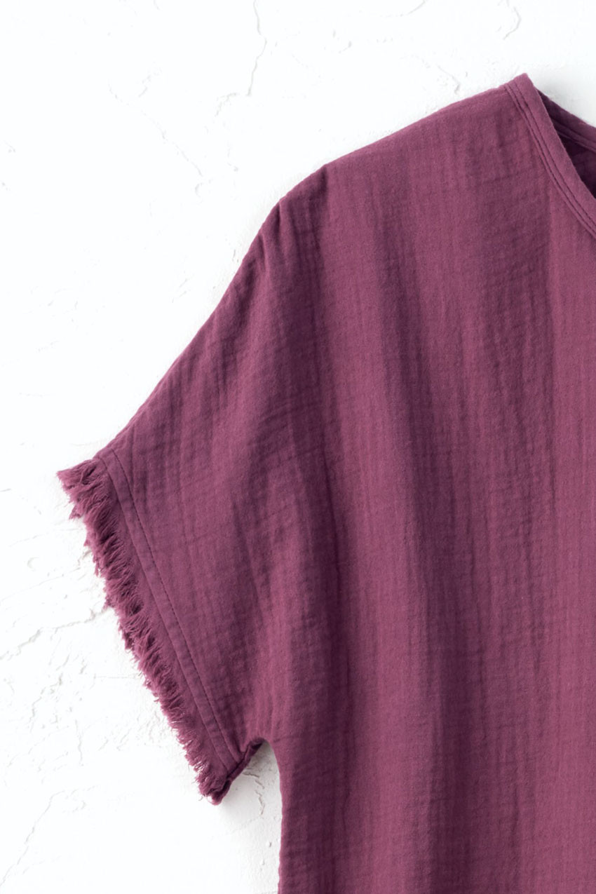 Summer Breeze Gauze Dolman Top