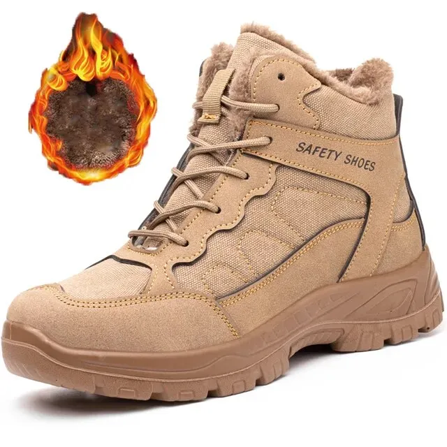 Men's Cushioned Work Boots
