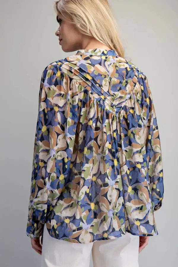 Botanical Printed Blouse