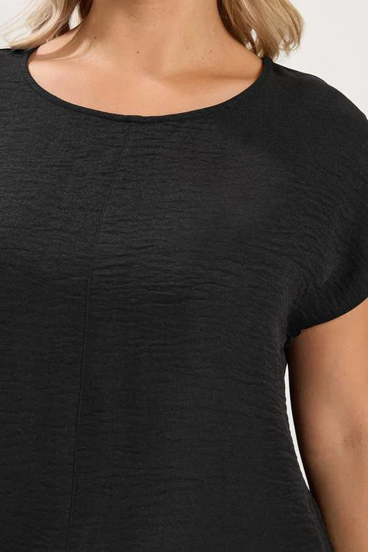 Black Seam Detail Top detail 3
