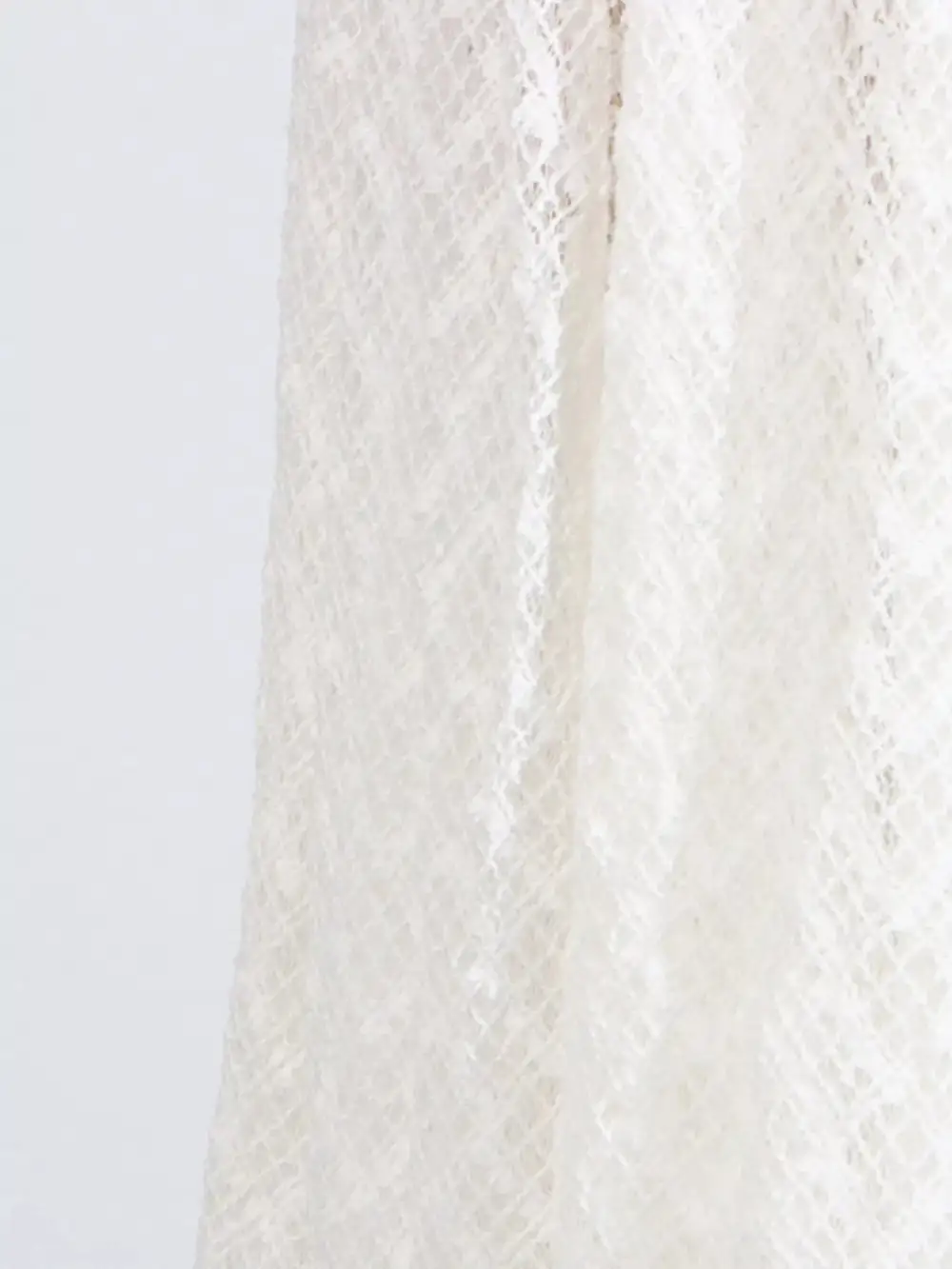 Lace Mock Neck Long Sleeve Maxi Dress