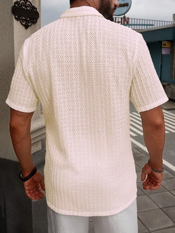 Textured Casual Shirt