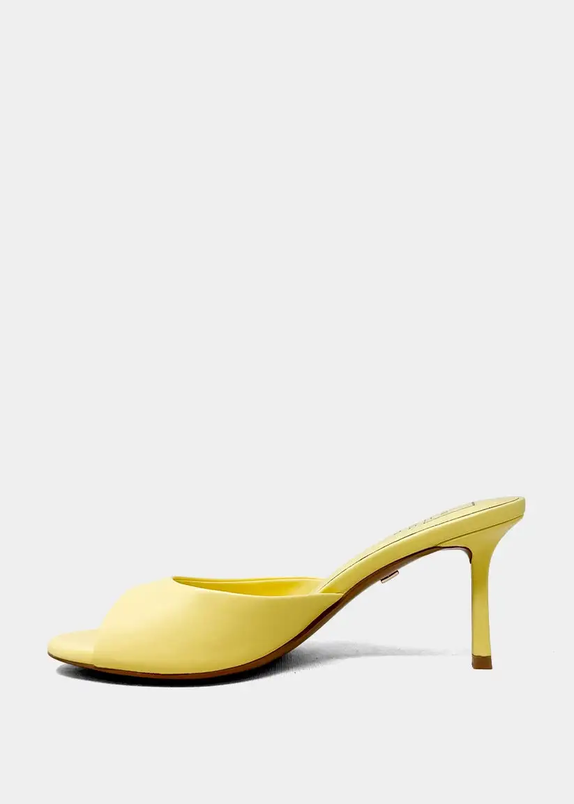 Low Heel Clean Line Sandals
