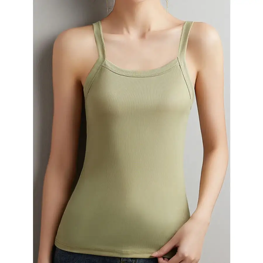 Plus Size Scoop Neck Tank Top