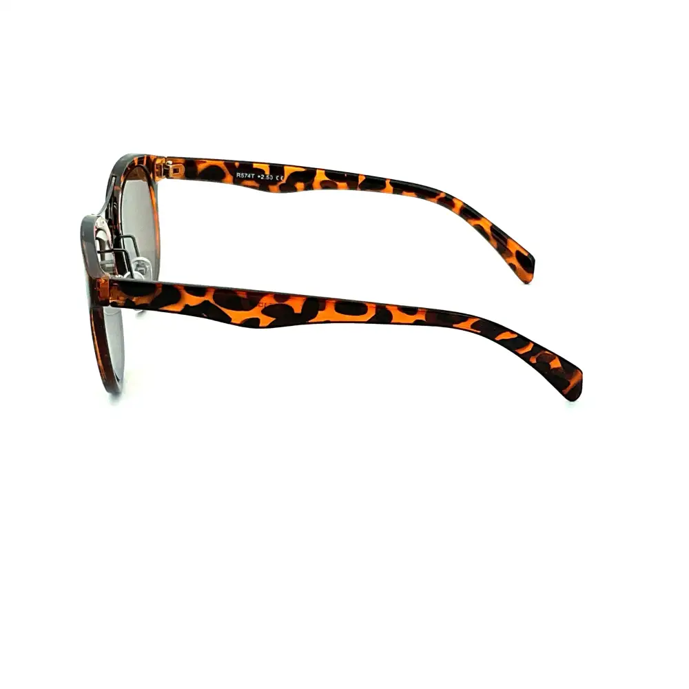 Round Full-Lens Reading Sunglasses