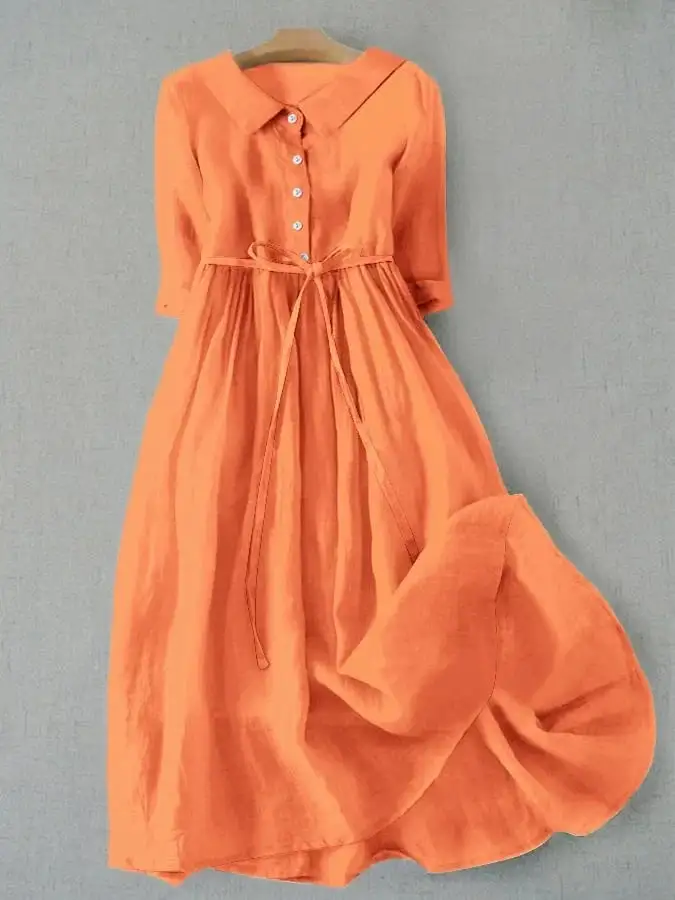  Midi Soft Polished Dress