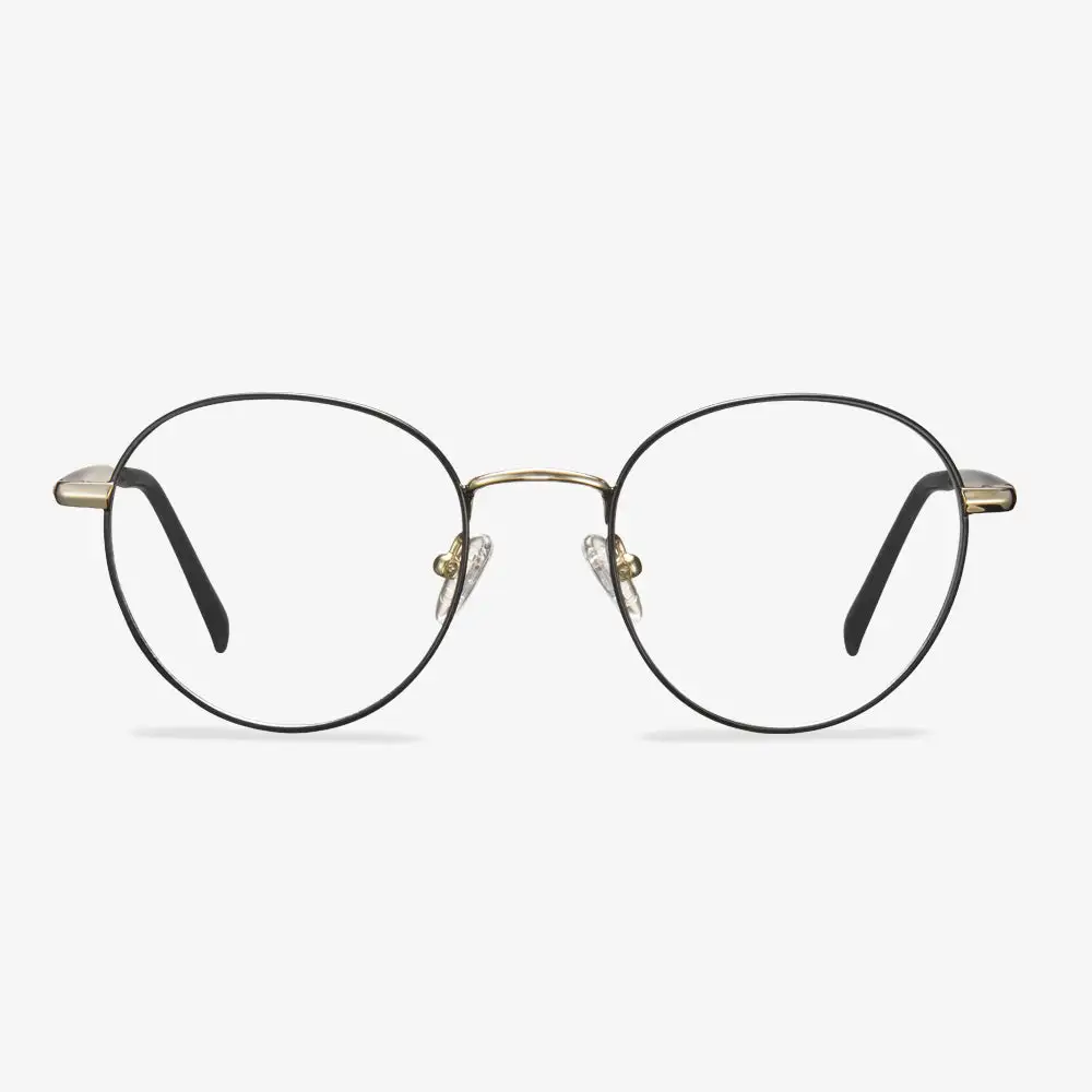 Everyday Round Full Rim Metal Blue Light Eyewear