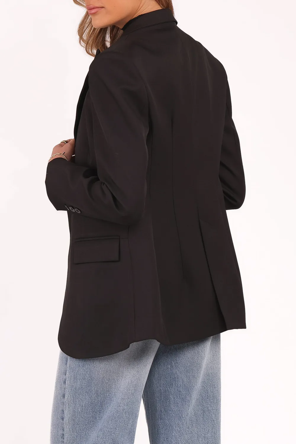 Statement Notched Collar Blazer