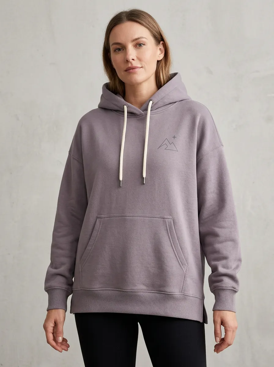 Women's Performance Inspired Mountain Graphic Casual Hoodie