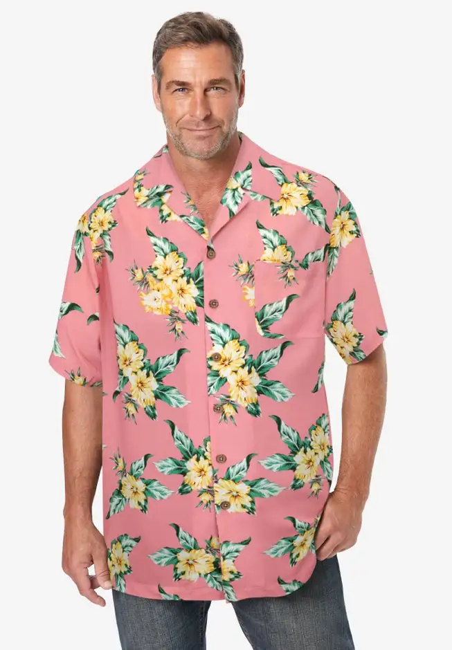 Printed Camp Shirt