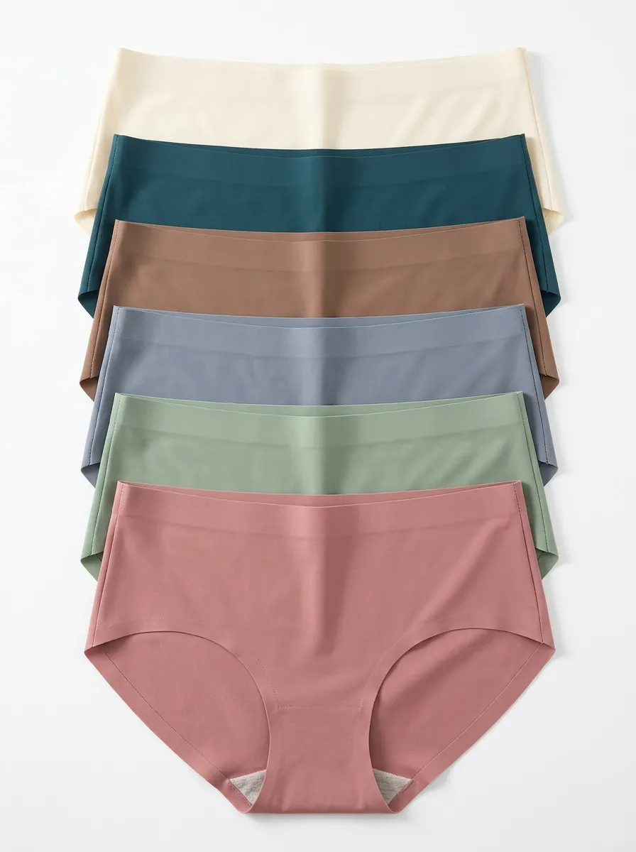 Women's Everyday Seamless Mid-Rise Briefs 6-Pack
