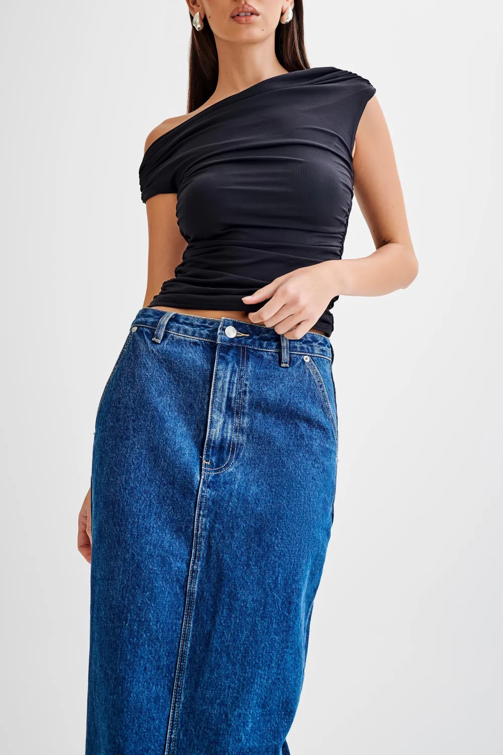 Slinky Ruched Top
