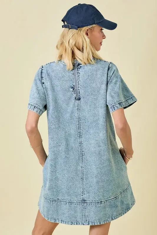 Denim Mini Dress